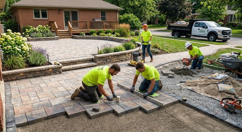 Our team working on Concrete Installation projects in Hernando County, FL
