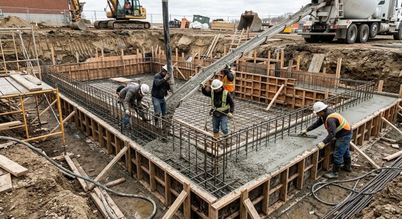 Basement Concrete Pouring in Hernando County, FL