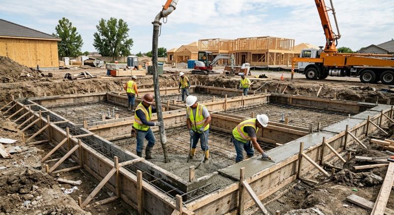 Cement Foundation Installation in Hernando County, FL
