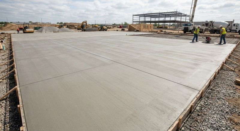 Commercial Slab Installation in Webster, FL