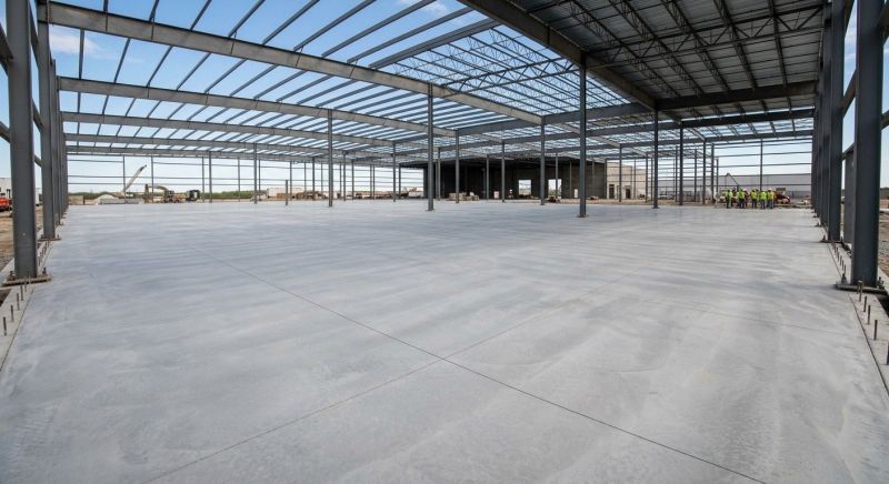 Commercial Slab Installation in Webster, FL