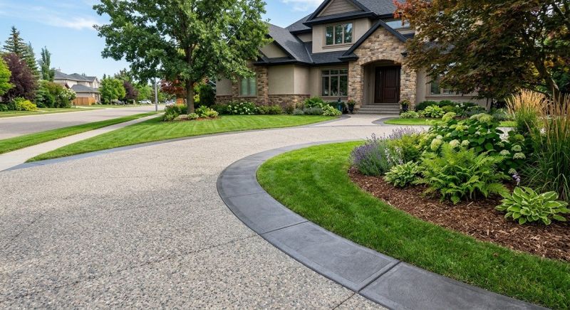 Concrete Border Installation in Hernando County, FL