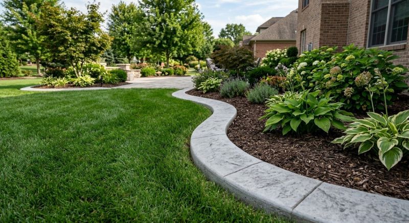 Concrete Border Installation in Pasco County, FL