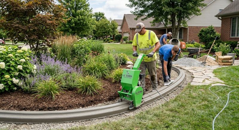 Concrete Edging Installation in Inverness, FL