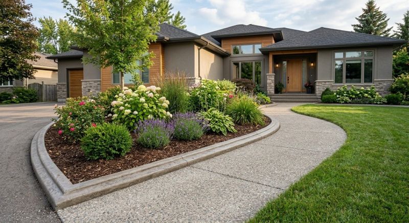 Concrete Edging Installation in Webster, FL