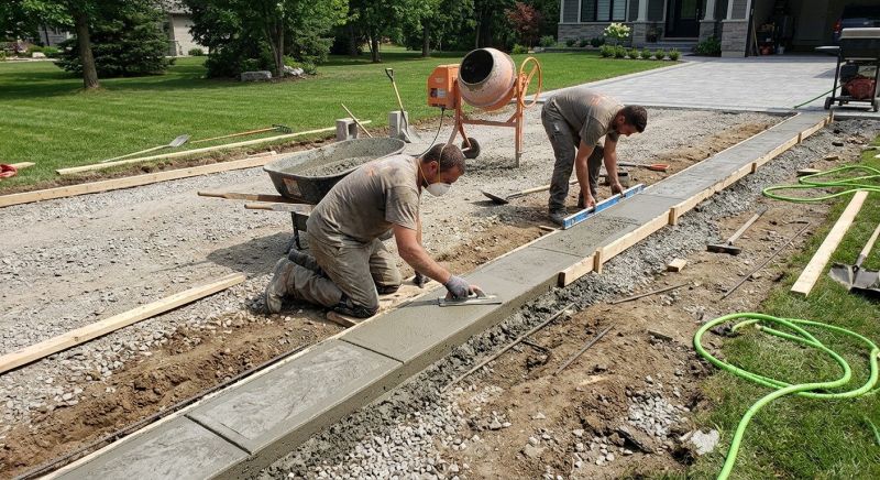Concrete Edging Installation in Zephyrhills, FL