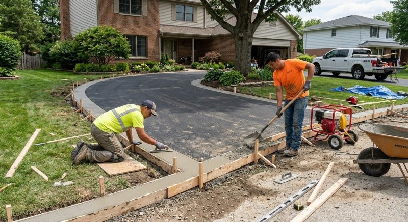 Driveway Edging Installation in Land O Lakes, FL