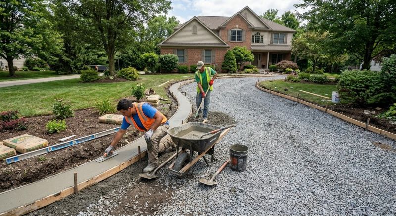 Driveway Edging Installation in Zephyrhills, FL