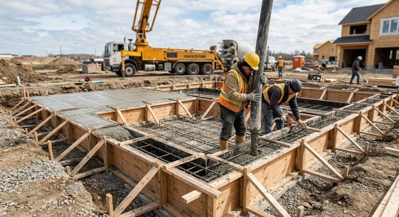 Foundation Wall Pouring in New Port Richey, FL
