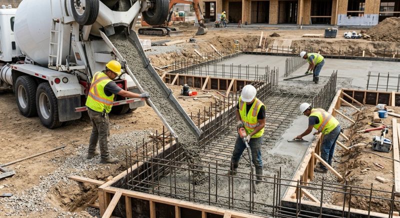 Foundation Wall Pouring in Zephyrhills, FL