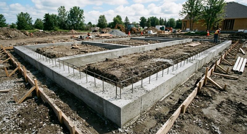 House Footing Construction in Hernando County, FL